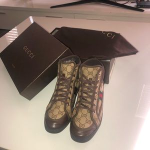 SOLD! GUCCI Hightop Sneakers!!!!